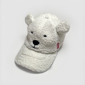 Coca‑Cola Bear Winter Hat White Unisex One Size